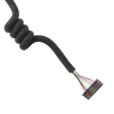 0.6mm Pitch IDC Cable JST 10XSR-36KHF 10 Pin Wire Harness